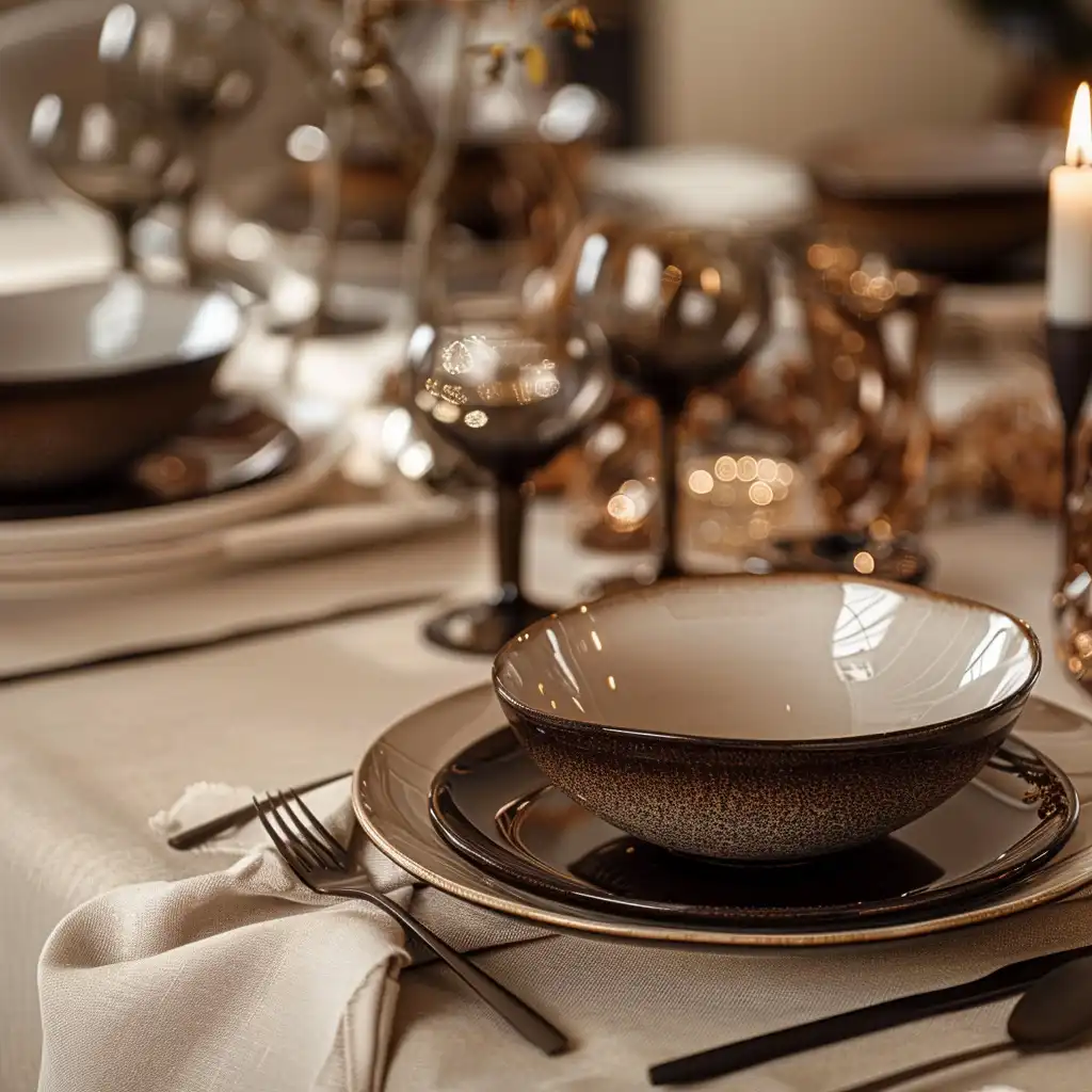 Tafeldecoratie: Schalen als Eyecatcher